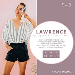 Distressed Paperbag Shorts